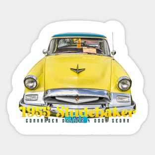 1955 Studebaker Commander Deluxe 4 Door Sedan Sticker